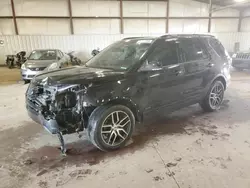 Salvage cars for sale at Lansing, MI auction: 2019 Ford Explorer Sport