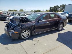 Salvage cars for sale at Sacramento, CA auction: 2008 Cadillac STS