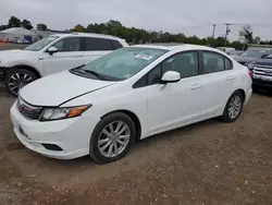 2012 Honda Civic EXL en venta en Hillsborough, NJ