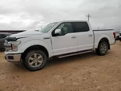 Salvage cars for sale at Andrews, TX auction: 2018 Ford F150 Supercrew