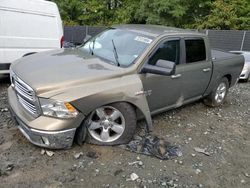 Salvage cars for sale at Waldorf, MD auction: 2013 Dodge RAM 1500 SLT