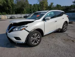 Salvage cars for sale at Albany, NY auction: 2015 Nissan Murano S