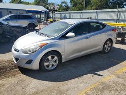 Salvage cars for sale at Wichita, KS auction: 2013 Hyundai Elantra GLS