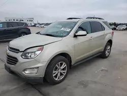 Flood-damaged cars for sale at auction: 2016 Chevrolet Equinox LT