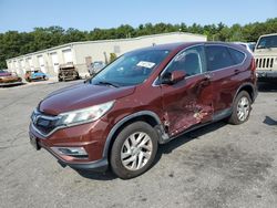 Salvage cars for sale at Exeter, RI auction: 2015 Honda CR-V EX