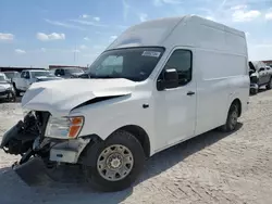 Salvage cars for sale from Copart Haslet, TX: 2013 Nissan NV 2500