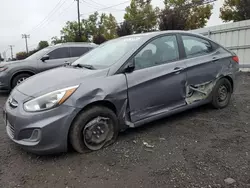 Salvage cars for sale at New Britain, CT auction: 2016 Hyundai Accent SE