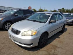 Salvage cars for sale at New Britain, CT auction: 2005 Toyota Corolla CE