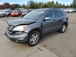 Salvage cars for sale at Woodburn, OR auction: 2011 Honda CR-V EXL