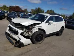 Salvage cars for sale from Copart Woodburn, OR: 2016 Subaru Outback 2.5I Premium