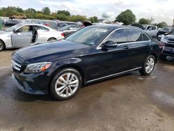 Mercedes-Benz salvage cars for sale: 2019 Mercedes-Benz C 300 4matic