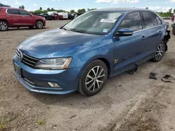 Salvage cars for sale from Copart Mercedes, TX: 2017 Volkswagen Jetta SE