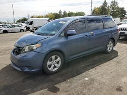 Salvage cars for sale at Denver, CO auction: 2015 Toyota Sienna LE