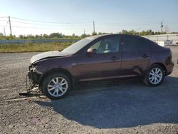 Salvage cars for sale at Ottawa, ON auction: 2007 Mazda 3 I