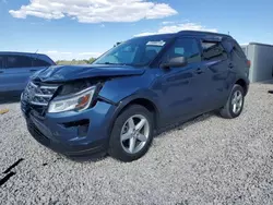 Salvage cars for sale at Casper, WY auction: 2018 Ford Explorer