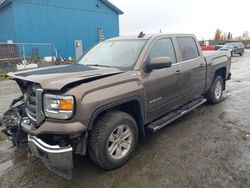 Salvage cars for sale at Anchorage, AK auction: 2015 GMC Sierra K1500 SLE