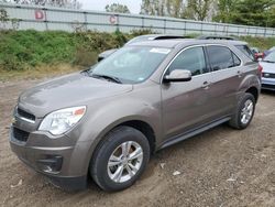 Salvage cars for sale at Davison, MI auction: 2012 Chevrolet Equinox LT