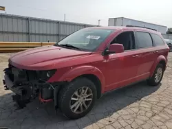 Salvage cars for sale at Dyer, IN auction: 2015 Dodge Journey SXT