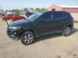 Jeep Compass Trailhawk salvage cars for sale: 2022 Jeep Compass Trailhawk