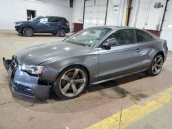 Salvage cars for sale at Marlboro, NY auction: 2016 Audi S5 Premium Plus