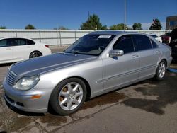 Salvage cars for sale at Littleton, CO auction: 2004 Mercedes-Benz S 430 4matic