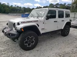 Salvage cars for sale at Ellenwood, GA auction: 2021 Jeep Wrangler Unlimited Rubicon