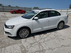 Salvage cars for sale at Walton, KY auction: 2016 Volkswagen Jetta SEL