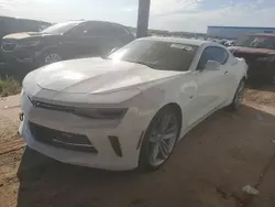 Chevrolet Camaro lt salvage cars for sale: 2017 Chevrolet Camaro LT