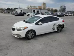 Salvage cars for sale at New Orleans, LA auction: 2015 KIA Forte LX