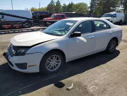 Salvage cars for sale from Copart Denver, CO: 2010 Ford Fusion S