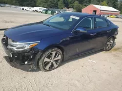 Salvage cars for sale at Mendon, MA auction: 2019 KIA Optima LX