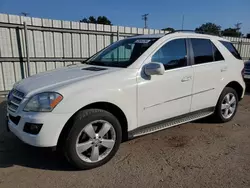 Mercedes-Benz salvage cars for sale: 2010 Mercedes-Benz ML 350 4matic