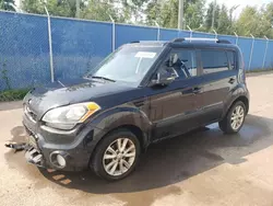 Salvage cars for sale at Moncton, NB auction: 2013 KIA Soul +