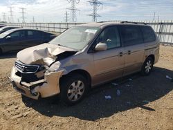 Salvage cars for sale at Elgin, IL auction: 2003 Honda Odyssey EX