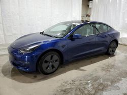 Tesla salvage cars for sale: 2022 Tesla Model 3