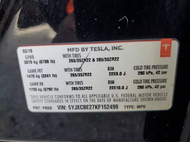 2019 Tesla Model X