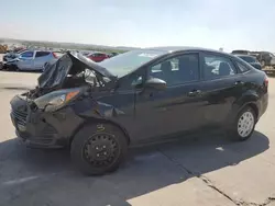 Salvage cars for sale at Grand Prairie, TX auction: 2019 Ford Fiesta S