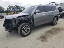 Nissan salvage cars for sale: 2022 Nissan Armada SL