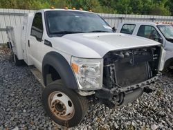 Salvage trucks for sale at Montgomery, AL auction: 2016 Ford F550 Super Duty