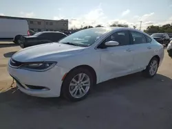 Chrysler salvage cars for sale: 2016 Chrysler 200 Limited