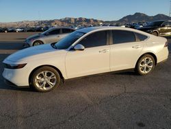 Salvage cars for sale from Copart North Las Vegas, NV: 2023 Honda Accord LX