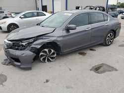 Salvage cars for sale at Orlando, FL auction: 2017 Honda Accord EXL