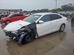 Toyota salvage cars for sale: 2015 Toyota Camry LE