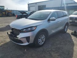 KIA Sorento salvage cars for sale: 2019 KIA Sorento LX