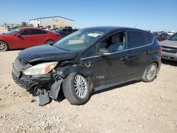 Salvage cars for sale at Amarillo, TX auction: 2014 Ford C-MAX Premium