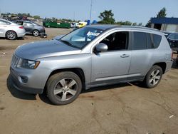 Jeep salvage cars for sale: 2017 Jeep Compass Latitude