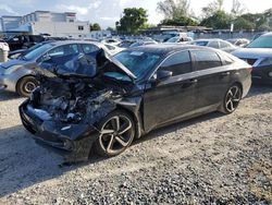 Salvage cars for sale at Opa Locka, FL auction: 2021 Honda Accord Sport