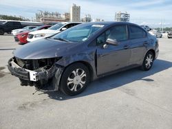 Honda Civic salvage cars for sale: 2014 Honda Civic Hybrid