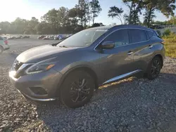 2018 Nissan Murano S en venta en Byron, GA