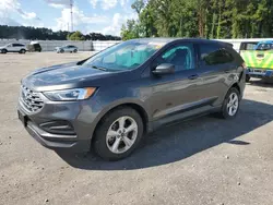 Salvage cars for sale at Dunn, NC auction: 2019 Ford Edge SE